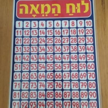 פלקט בינוני לוח המאה - בגודל A3