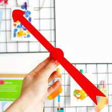 מחוג רולטה ענק 30 ס"מ עם ואקום צבעים שונים