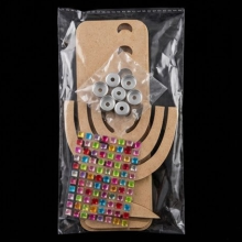 קיט חנוכייה מעץ ליצירה וקישוט