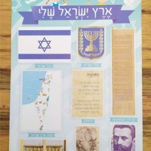 דף מגזרות ארץ ישראל שלי