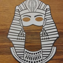 יצירה 36 מסיכות פרעוני/ת - פורים