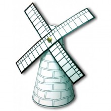 36 יצירות טחנת רוח תלת מימד