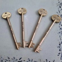 עט מפתח זהב עם כיתוב - מפתח להצלחה