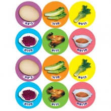 חבילת מדבקות קערת הפסח