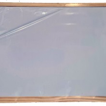לוח מחיק מגנטי גדול איכותי מסגרת עץ 30X40