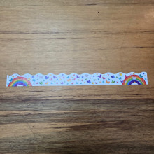 18 פסי קישוט פרפרים עם קשת