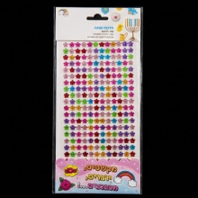 מדבקות אבני חן כוכבים צבעוניים