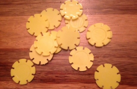 דסקיות פרחים צבע צהוב